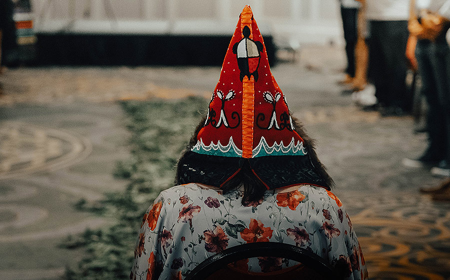 Ceremony of hiring of Roxanne Sappier